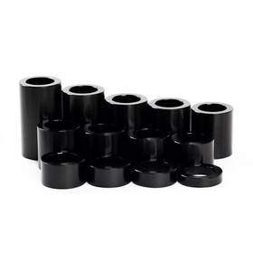 Hd-was-19-bla-racing1226 Tarazon Wheel Axle Spacer Id 3/4 Inch Od 1 1/8 For Harley Sportster Touring Dyna Softail