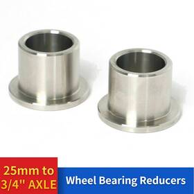 Hd-wbr-001-sil-sky-0612 Tarazon Thin Lip Wheel Bearing Reducers 25mm To 3/4 Inch Axle Reducer Spacer For Harley Flh
