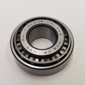 Bpd-57376 Timken Front Or Rear 3/4 Inch Tapered Wheel Bearing With Race For 1973-1999 Harley
