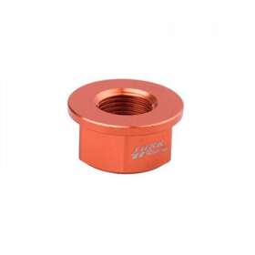 176-253-0008 Tusk Nyloc Axle Nut M25 X 1.50 Orange