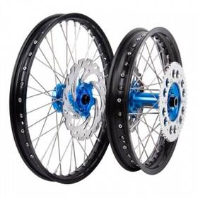 1934950196 Tusk Impact Complete Front/rear Wheel Package 1.60 X 21 / 2.15 19 Black