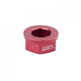 176-253-0006 Tusk Nyloc Axle Nut M22 X 1.50 Red