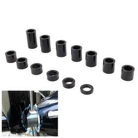 Uiem 4 423987322192 Wheel Axle Spacer Kit Id 3/4 Inch Od 1 1/8 For Harley Softail Dyna Road King Us