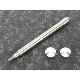 44-0001 V-twin Manufacturing Chrome Front Flush Mount Axle -