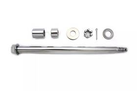 44-0245 V-twin Manufacturing Chrome Rear Axle Kit For Touring 86-99