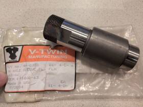 44-0355 V-twin Manufacturing Harley Rear Axle Sleeve Panhead 1963-1966 Vtwin Usa Made