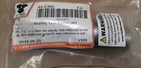 44-0385 V-twin Manufacturing Wheel Hub Bearing Tube Spacer .002 Oversize