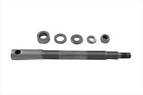 44-0614 V-twin Manufacturing Mfg. Chrome Front Axle Kit For Sportster 08-13