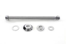 44-0631 V-twin Manufacturing Chrome Front Axle Kit For 00-06 Heritage Springer