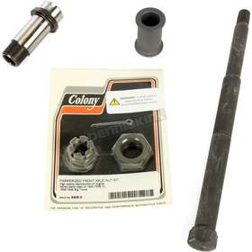 63042 V-twin Manufacturing Parkerized Front Replica Axle Kit