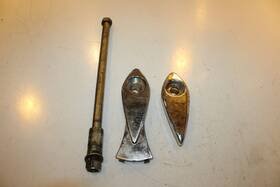 5137445 Victory 2007 Jackpot Rear Axle Back Wheel Rim Pivot Bolt Axel