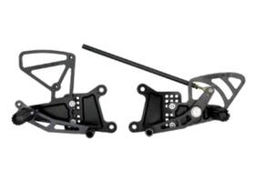 Rs602k Vortex Racing 03-05 Yamaha Yzf-r6 06-09 S Rear Set- Black