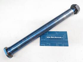 Ti-axle46-b Warp 9 2009-2024 Honda Crf250r Crf450r Crf 450rx 250rx Titanium Rear Wheel Axle