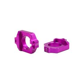 17-p281 Works Connection Elite Axle Blocks - Purple