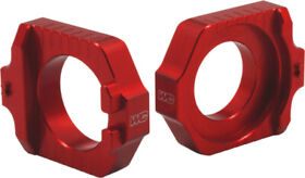1231-1002 Works Connection Elite Axle Block Kit Red 17255 17-255 66-17255