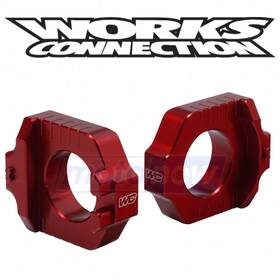 Works Connection Mn/1v78 Elite Axle Blocks For 2003-2008 Yamaha Yz450f - Drive Ts