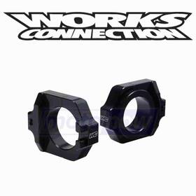 1zbf Works Connection Mn/1zbf Elite Axle Blocks For 2005-2017 Honda Crf450x - Drive Iy
