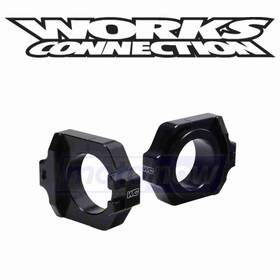 Works Connection Mn/1zsw Elite Axle Blocks For 2000-2007 Honda Cr125r - Drive Sn