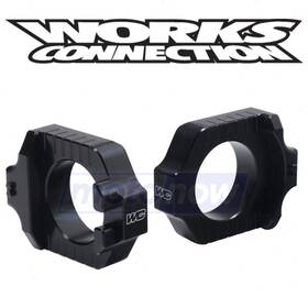 5191 Works Connection Mn/5191 Elite Axle Blocks For 2012-2020 Yamaha Yz250f - Drive Bm