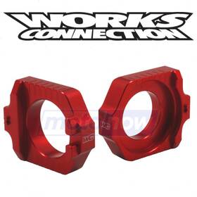 6b3y Works Connection Mn/6b3y Elite Axle Blocks Kit For 2019 Husqvarna Te150 - Drive Pb
