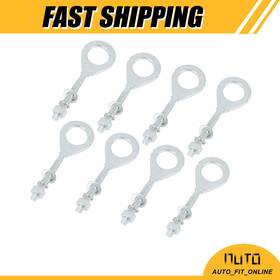 X Autohaux 726215601817 18mm Motorbike Chain Axle Adjuster Tensioner Four Pair Custom For Honda Cg125