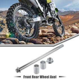 X Autohaux 767153068737 1 Set Atv Front Rear Axle With Bushing And Screw Bolt M14 250mm Wheel