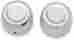 Xf-2-0214-0832 Drag Specialties Billet Rear Axle Caps 1 Chrome