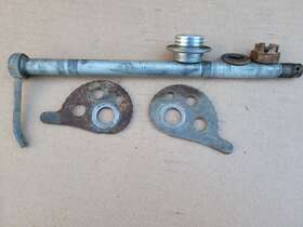 1w2-25381-00-00 Yamaha It175 Rear Axle Spacers Adjusters 1977 1978 1979