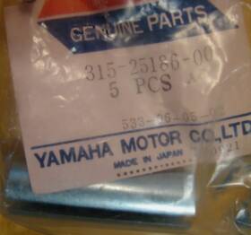 315-25186-00 Yamaha 1972-1978 At Ct Dt Mx Ty Yz Front Wheel Sleeve Collar Oem