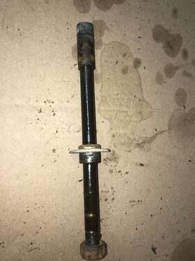 427-25181-10-0 Yamaha 69 70 At1 125 Ct1 175 Front Wheel Axle Spacer And Nut
