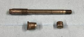 4da-25181-00-00 Yamaha Yz250 1994 Oem Front Wheel Rim Axle Pivot Bolt Shaft With Spacers