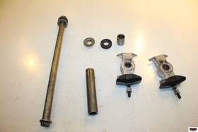 5s7-25381-00-00 Yamaha 2012 V Star 950 Rear Axle Back Wheel Rim Pivot Bolt Axel