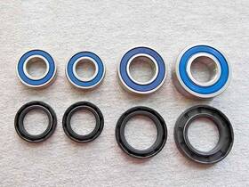 Rj25-148 Yamaha Wr250f 2001-2019 Front And Rear Wheel Bearings Seals