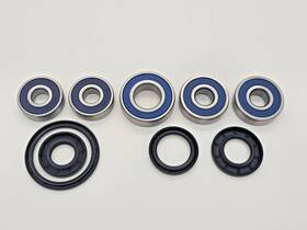 Rj25-587 Yamaha Ds7 250 1972 Front And Rear Wheel Bearings Seals