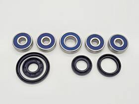 Rj25-591 Yamaha Rs100 1975-1976 Front And Rear Wheel Bearings Seals