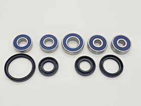 Rj25-611 Yamaha G7s 80 1972 Front And Rear Wheel Bearings Seals