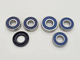 Rj25-653 Yamaha Xv750 Virago 1988-1997 Front And Rear Wheel Bearings Seals