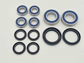 Rj25-736 Yamaha Yf60s 4-zinger 1986 Front And Rear Wheel Bearings Seals