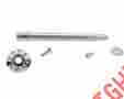 Yaxle-08-dm-c Paul Yaffe Bagger Nation Yaffes Domino Chrome Y-axle For 2008-16 Harley Touring 25mm