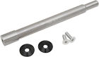 Yaxle-08-sm-b Paul Yaffe Bagger Nation Yaffes Smooth Black Y-axle For 2008-16 Harley Touring 25mm