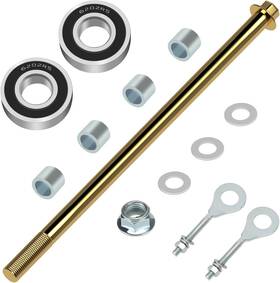 Co-cz01-r-gn Yoxufa Gold 14mm 325mm Rear Wheel Axle Nut With Bearing For Ct200u 196cc 200cc 6.5hp