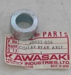 42032-036 Kawasaki Rear Axle Collar For F6 F7 KT250 1971-1976. Fixed Price $12.93.