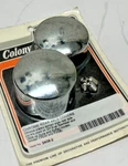 Harley Dyna 2008 Up Chrome Dome Rear Axle Covers 2408-2. Fixed Price $32.24.