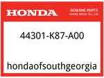 Honda Oem Part 44301-K87-A00 Axle, Fr. Wheel. Fixed Price $26.72.