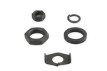 V-twin Parkerized Rear Axle Nut And Lock Kit Fits Harley Davidson 44-1046. Fixed Price $28.81.