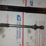 1982 Yamaha XT550J Front Axle With Spacer And Nut. Fixed Price $35.00.