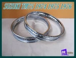 Fit Suzuki TM75 1974-1976 Front & Rear Steel Wheel Rim Set **BI4623**. Fixed Price $94.05.