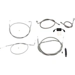 Standard Ss Braided Cable/brake Line Kit For 12" 14" Ape Hangers LA-8321KT-13. Fixed Price $164.74.