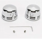 Harley Drag Specialties Nos Chrome Axle Caps 00-07 Flt Flht 04 Fxd 0309-0217. Fixed Price $29.99.