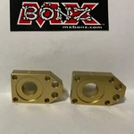 KLX140 Rear Wheel Axle Blocks Kawasaki 2008-2025 Chain Adjuster. Fixed Price $34.95.